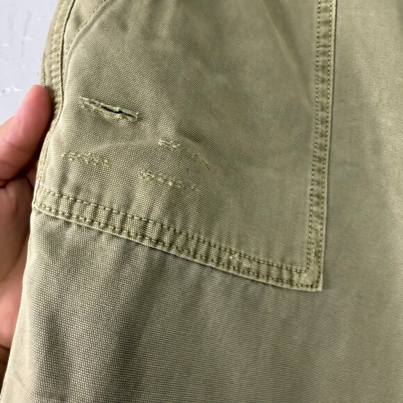 NWT Anthropologie Viana Tapered Utility Pants, Green, 29 - Picture 4 of 8